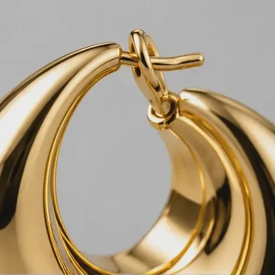 The Solstice Hoops — detail