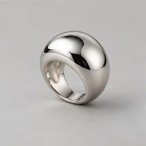 Silver Tide Ring — alternate