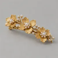 Petal Pearl Barrette — alternate